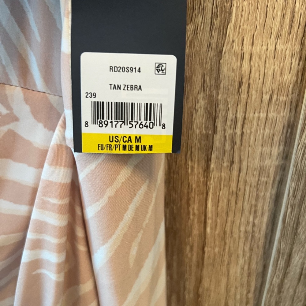 RACHEL Rachel Roy White and Tan Sleeveless Faux wrap Maxi Dress M - Picture 4 of 9